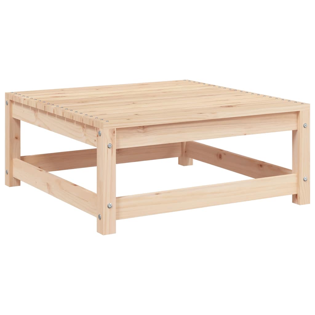 3-tlg. Garten-Lounge-Set mit Kissen Kiefer Massivholz