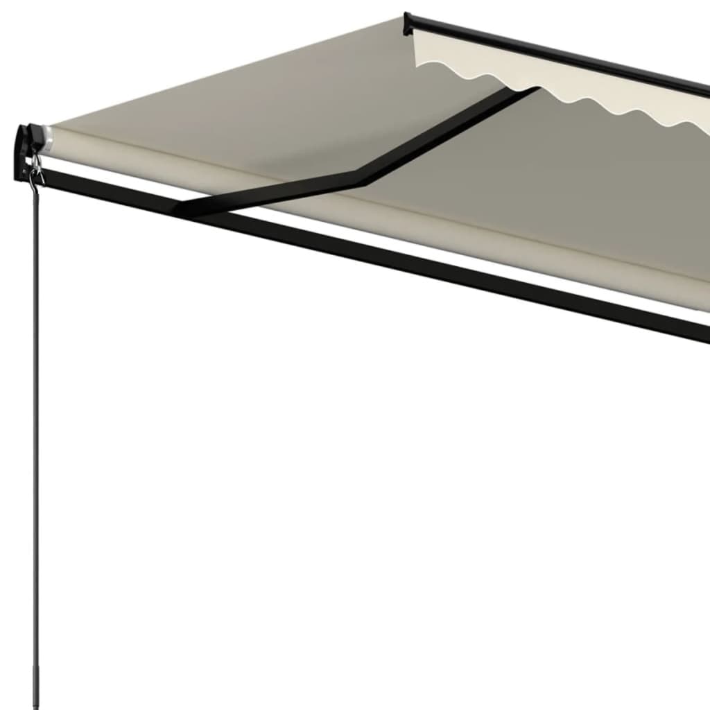 Markise Automatisch Einziehbar 350x250 cm Creme