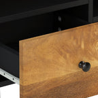 Markise Automatisch Einziehbar 450x350 cm Gelb und Weiß