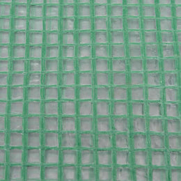 vidaXL Ersatzabdeckung für Gewächshaus (0,5 m²) 50x100x190 cm Grün