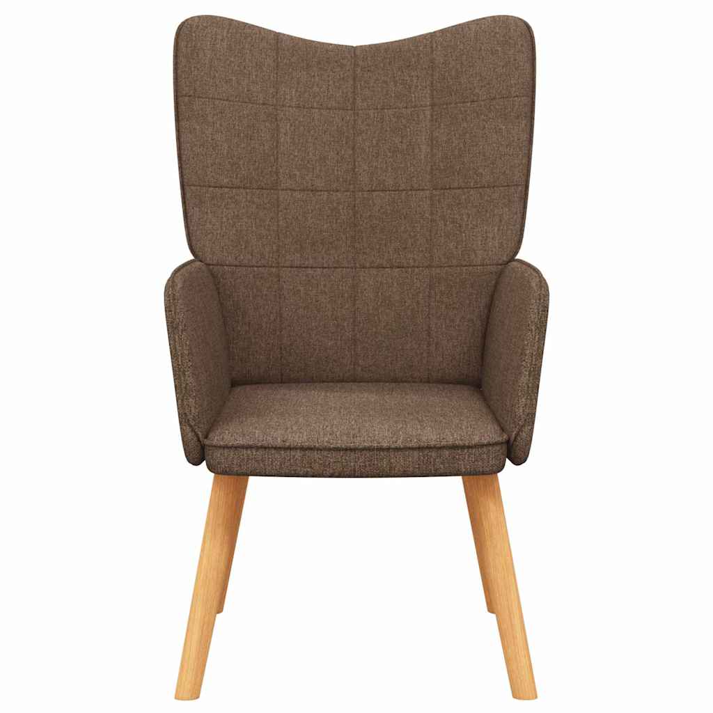Relaxsessel Braun Stoff