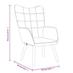 Relaxsessel Braun Stoff