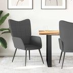 Relaxsessel Dunkelgrau Stoff