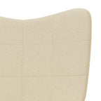 Relaxsessel Creme Stoff