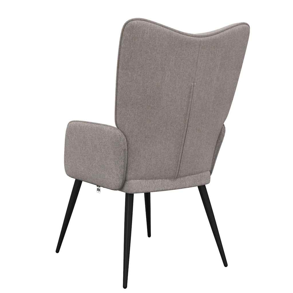 Relaxsessel Taupe Stoff