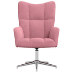 Relaxsessel Rosa Samt