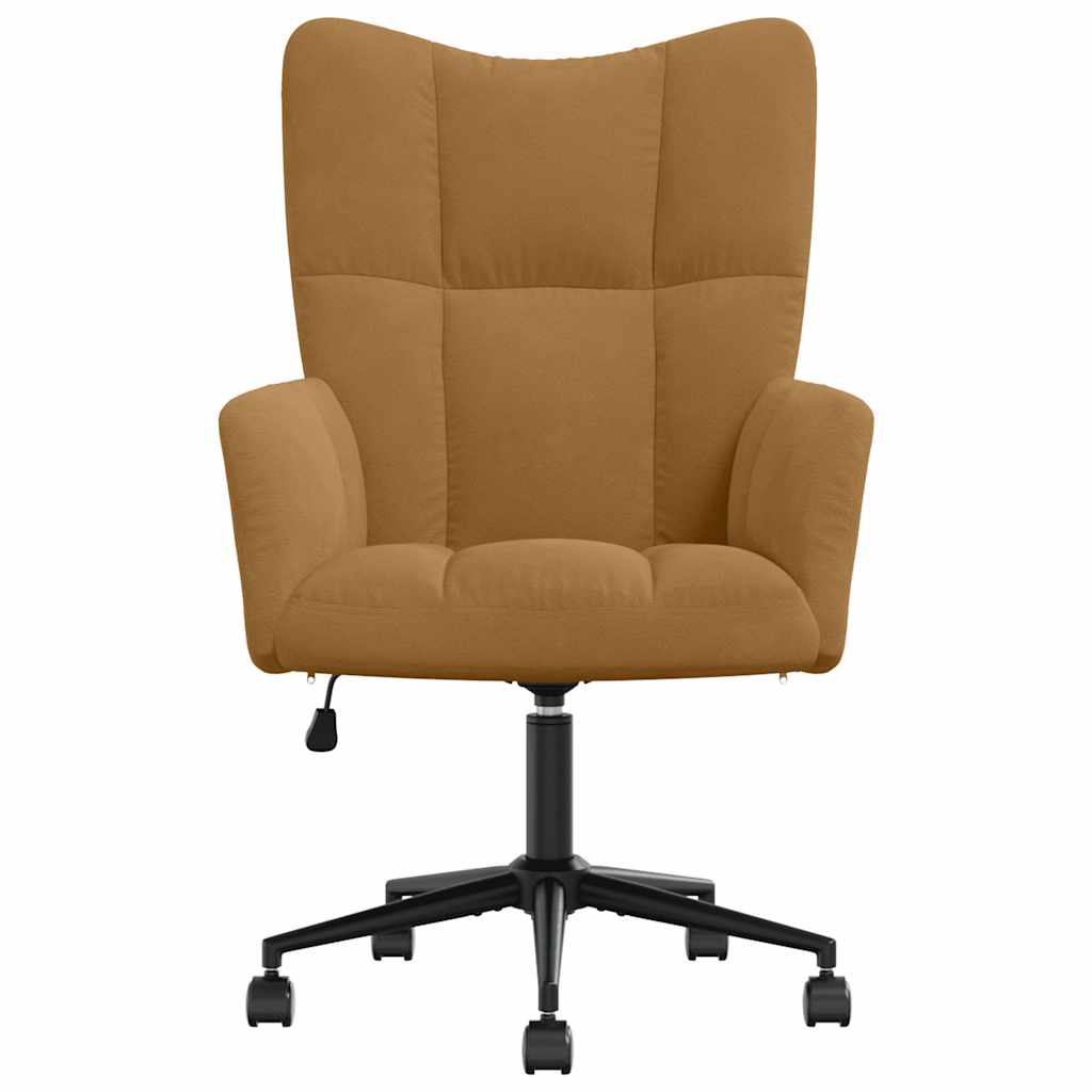 Relaxsessel Braun Samt