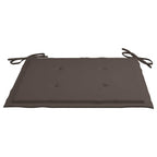 Klappbare Gartenstühle mit Kissen 4 Stk. Massivholz Teak