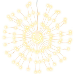 Feuerwerkslichter 4 Stk. Weihnachtsdeko Warmweiß 20 cm 560 LEDs