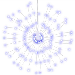 Feuerwerkslicht Blau 20 cm 140 LEDs