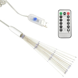 Feuerwerkslicht Blau 20 cm 140 LEDs