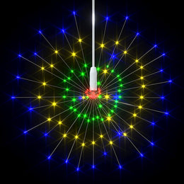 Feuerwerkslicht Weihnachtsdeko Mehrfarbig 20 cm 140 LEDs
