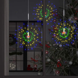 Feuerwerkslicht Weihnachtsdeko Mehrfarbig 20 cm 140 LEDs