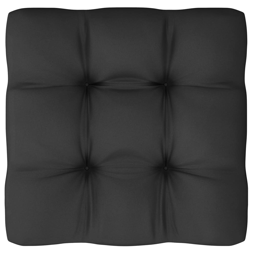4-tlg. Garten-Lounge-Set mit Kissen Kiefer Massivholz