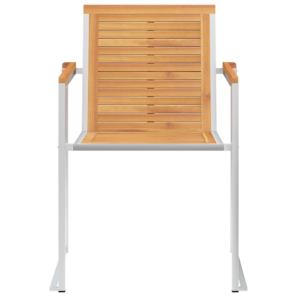 Gartenstühle 6 Stk. mit Kissen Massivholz Teak