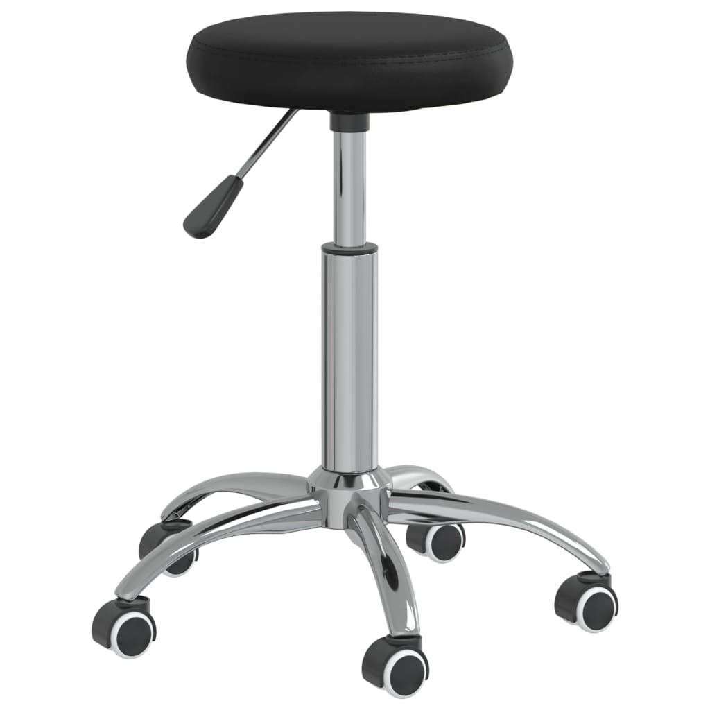 Bürostuhl Drehbar Schwarz Kunstleder