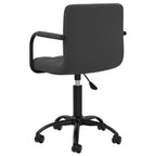 Bürostuhl Drehbar Schwarz Samt