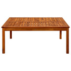 Garten-Couchtisch 110x110x45 cm Massivholz Akazie