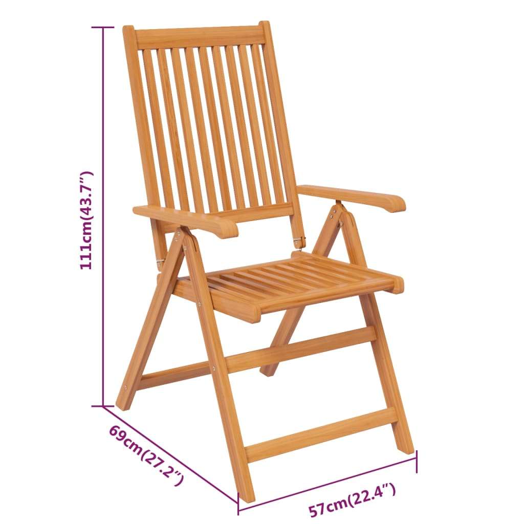 7-tlg. Garten-Essgruppe Massivholz Akazie 160-240 cm