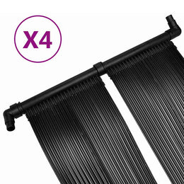 vidaXL Solar-Panel für Poolheizung 4 Stk. 80x620 cm