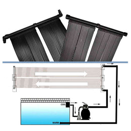 vidaXL Solar-Panel für Poolheizung 4 Stk. 80x620 cm