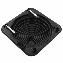 vidaXL Solarkugel Poolheizung 2 Stk. 75x75x36 cm HDPE Aluminium