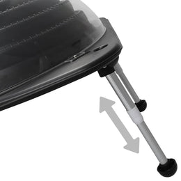 vidaXL Solarkugel Poolheizung 2 Stk. 75x75x36 cm HDPE Aluminium