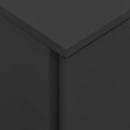 Aktenschrank mit Rollen Anthrazit 39x45x60 cm Stahl