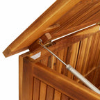 Garten-Aufbewahrungsbox 150x50x58 cm Massivholz Akazie