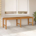 Gartenbank 150 cm Massivholz Teak