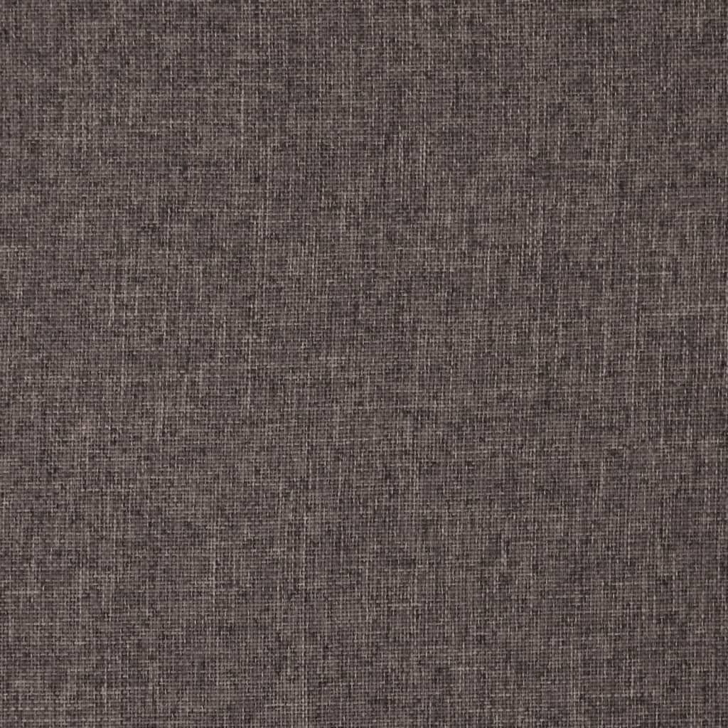 Bodenstuhl Drehbar Taupe Stoff