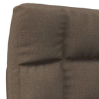 Bodenstuhl Faltbar Taupe Stoff