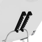 Kosmetikstuhl Kunstleder Weiß 180x62x78 cm