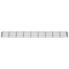 Hundezwinger Schwarz 9 m² Stahl