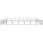 Hundezwinger Schwarz 49 m² Stahl