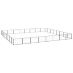 Hundezwinger Schwarz 64 m² Stahl