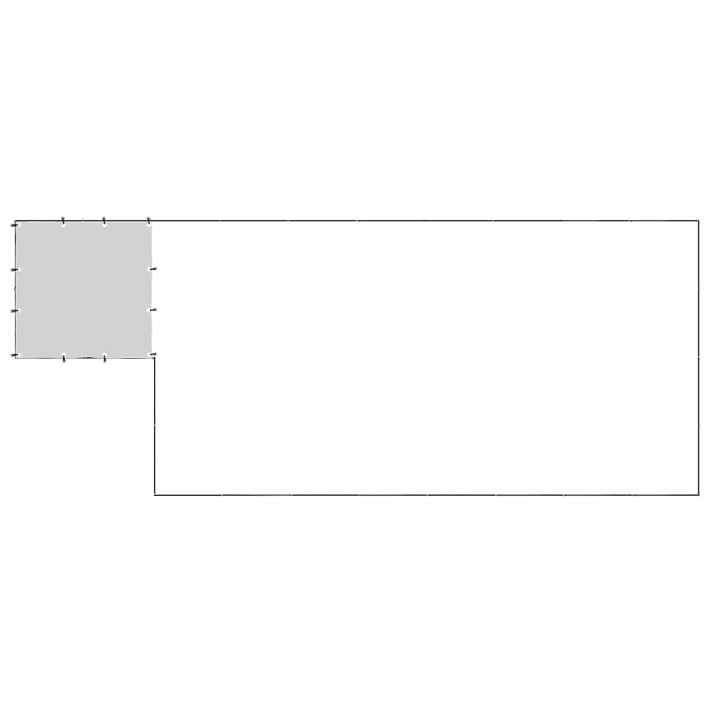 Hundezwinger Schwarz 10,89 m² Stahl