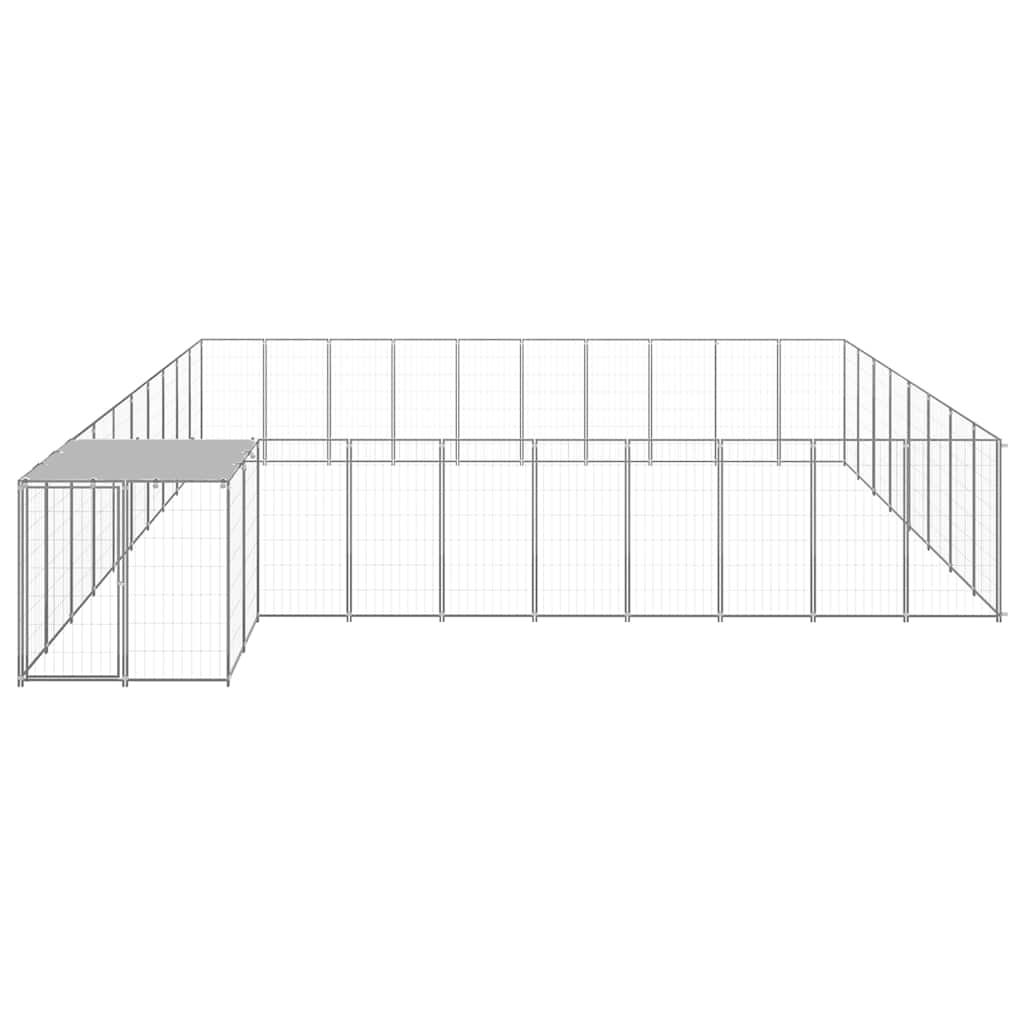 Hundezwinger Silbern 25,41 m² Stahl