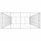 Outdoor-Hundezwinger Verzinkter Stahl 53,24 m²