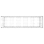 Outdoor-Hundezwinger Verzinkter Stahl 21,78 m²