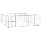 Outdoor-Hundezwinger Verzinkter Stahl 36,3 m²