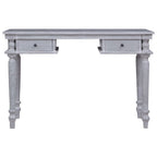 Schreibtisch 115x50x78 cm Massivholz Mahagoni
