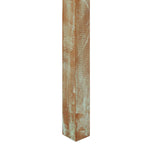 Esstisch 82x80x76 cm Altholz Massiv