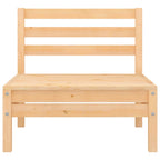 4-tlg. Garten-Lounge-Set Kiefer Massivholz