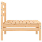 6-tlg. Garten-Lounge-Set Massivholz Kiefer