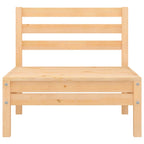 8-tlg. Garten-Lounge-Set Massivholz Kiefer