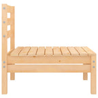 3-tlg. Garten-Lounge-Set Massivholz Kiefer