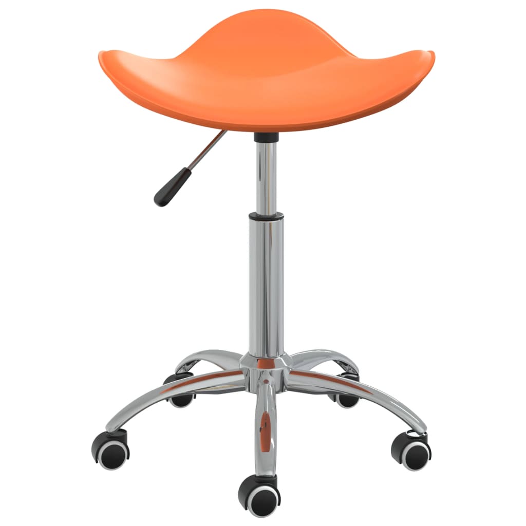 Bürostuhl Orange Kunstleder