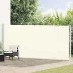 Seitenmarkise Ausziehbar 180x600 cm Creme