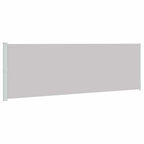 Seitenmarkise Ausziehbar 200x600 cm Grau